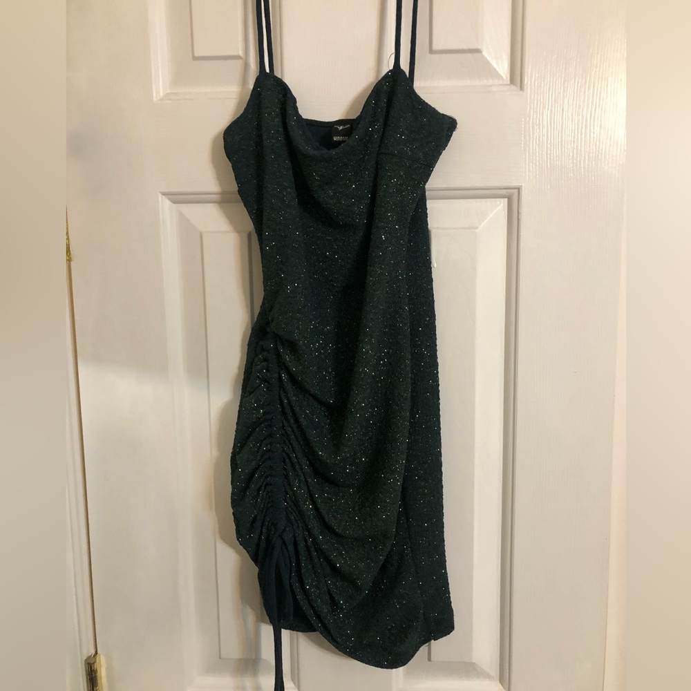 Green Sparkly Hoco dress from Windsor